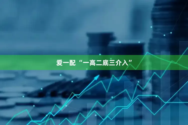 爱一配 “一高二底三介入”